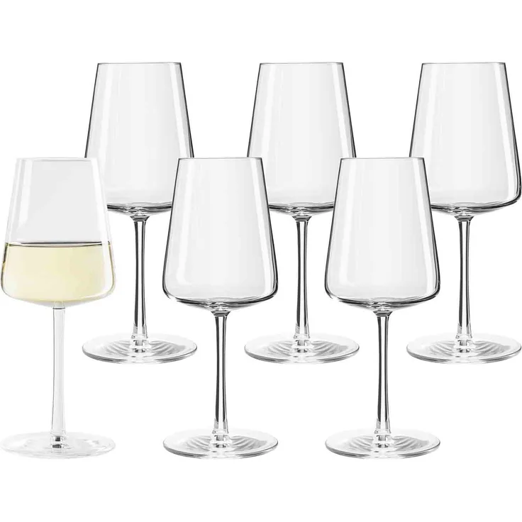 Stölzle Lausitz POWER Weißweinglas 400 ml 6er Set