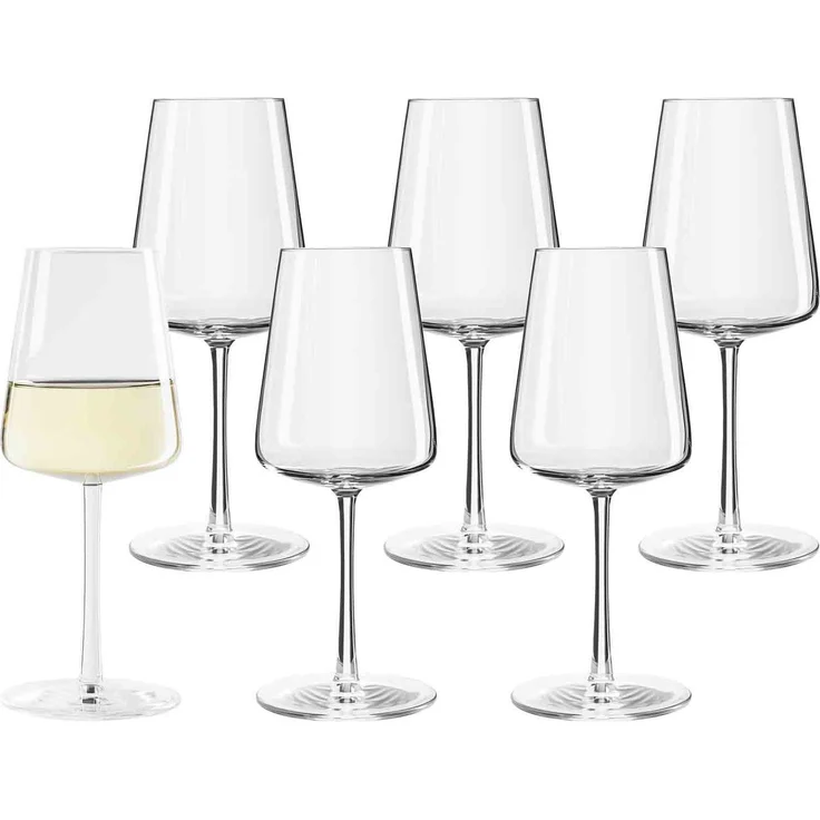 Stölzle Lausitz POWER Weißweinglas 400 ml 6er Set – Bild 1