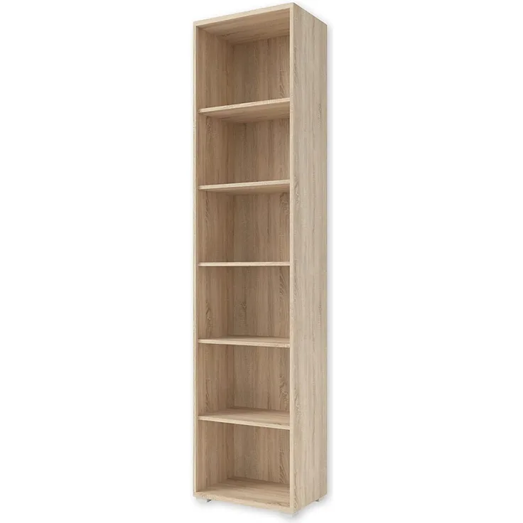 Bega 'Office Line' Aktenregal, Büroregal, Sonoma Eiche, mit 5 Böden, ca. 220 cm hoch