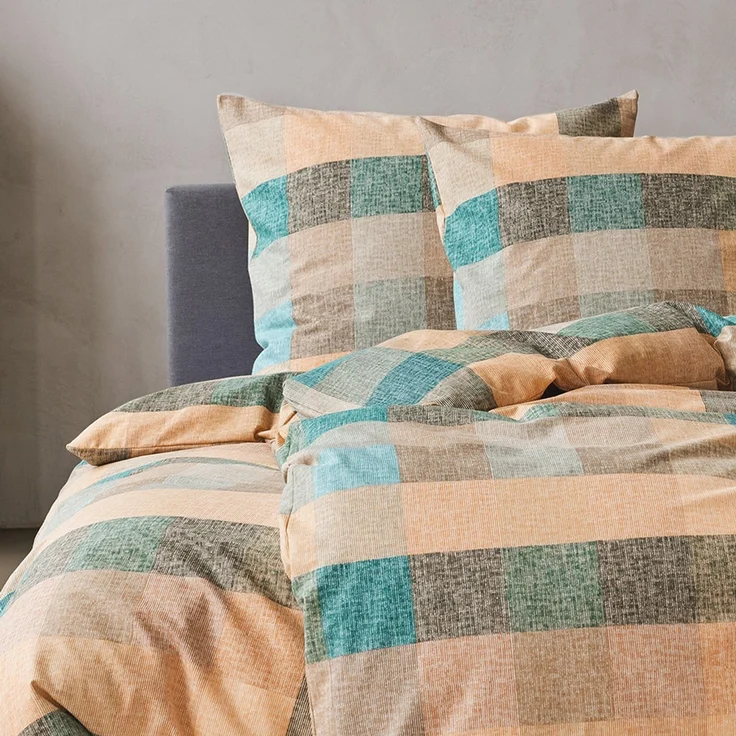 Bettwäsche ESPRIT HOME ESPRIT E-DORIAN BL 155x220 cm gelb Bettbezug Bettzeug – Bild 3