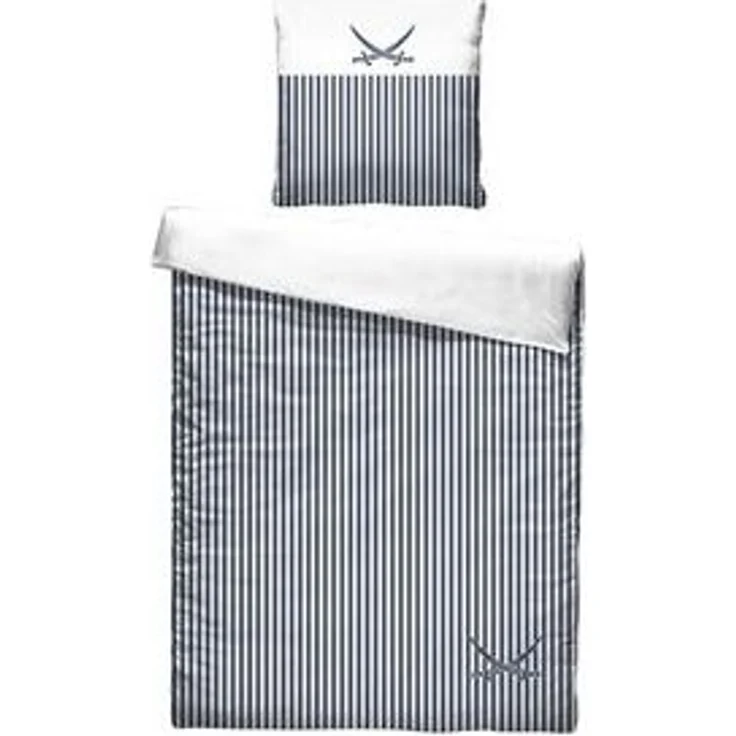 Sansibar Sylt Bettwäsche Bettwäsche Sansibar „Lighthouse“ Wendebettwäsche (2 tlg), Baumwolle, 2 teilig, mit hochwertigem Sansibar Säbel Druck – Bild 6