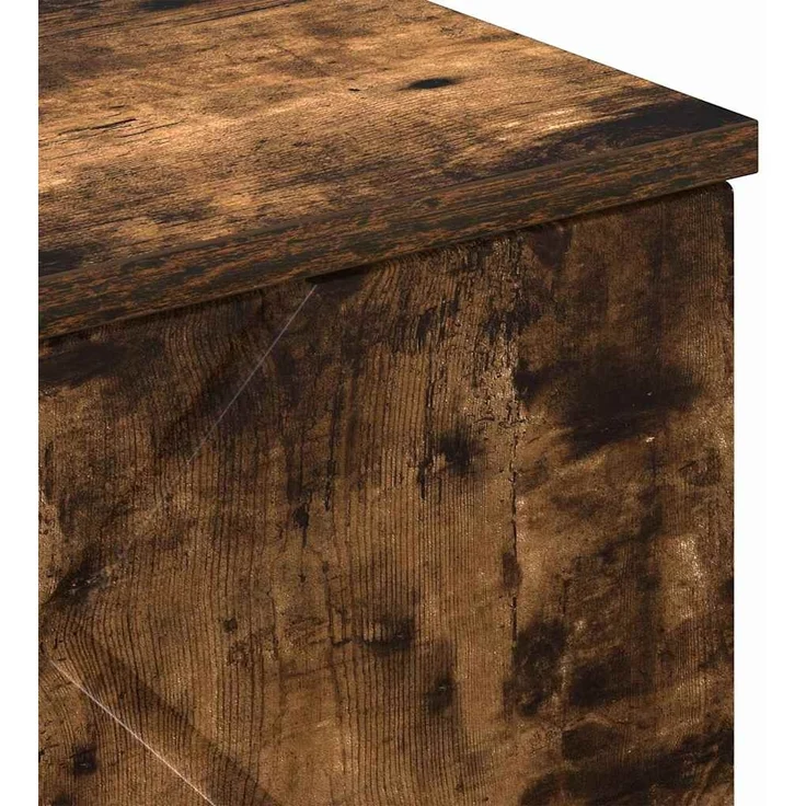 vidaXL Badezimmerschrank mit Tür Geräucherte Eiche 30 x 31,5 x 61 cm 883349 – Bild 8