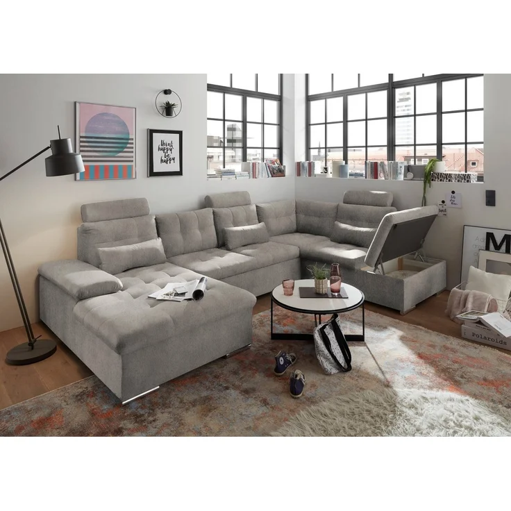 Schlafsofa Taupe - Medan XXL – Bild 2