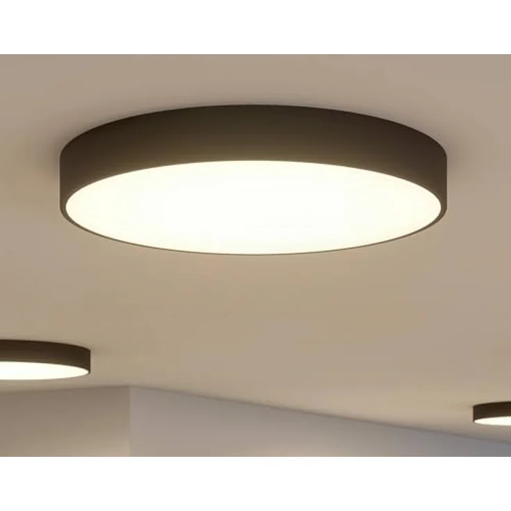 Arcchio LED Deckenleuchte Noabelle, 1-flammig in Schwarz, moderne Küchenlampe mit energieeffizientem Leuchtmittel – Bild 2