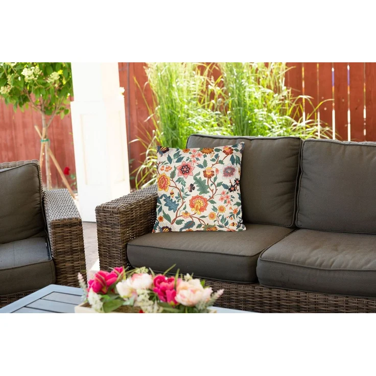 JACK Dekokissen JACK Outdoor Motiv Kissen 45x45 cm Lounge Dekokissen inkl. Füllung, mit Lotus-Effekt, Robust, Strapazierfähig, für Innen & Außen geeignet – Bild 3