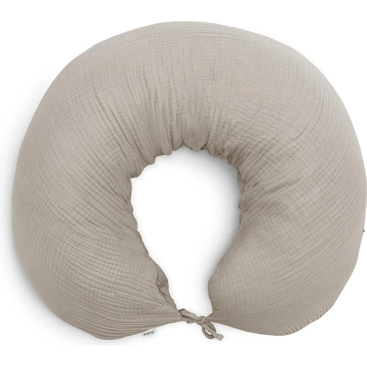 Ehrenkind Stillkissen Musselin aus hochwertiger Bio Baumwolle, Schwangerschaftskissen, Seitenschläferkissen, OEKO-TEX® STANDARD 100 Klasse 1 zertifiziert – Bild 1