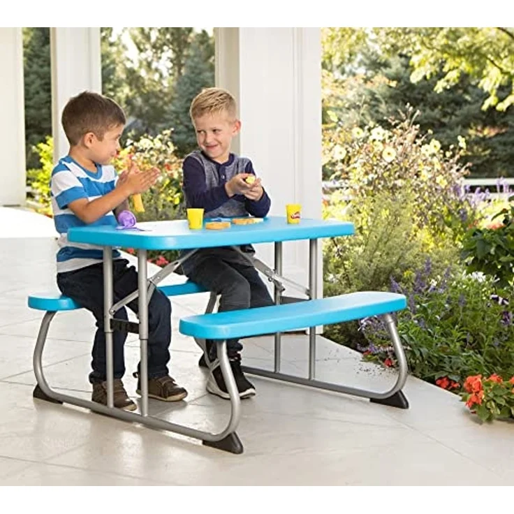 Lifetime Kunststoff Tisch für Kinder | Blau | – Bild 2