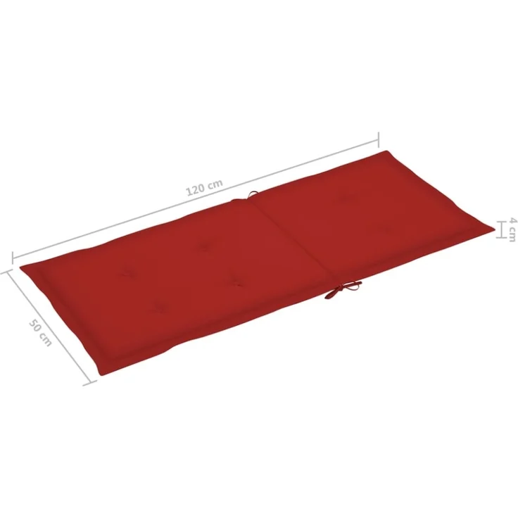vidaXL Verstellbare Gartenstühle mit Auflagen 8 Stk. Massivholz Teak 3072547 – Bild 6