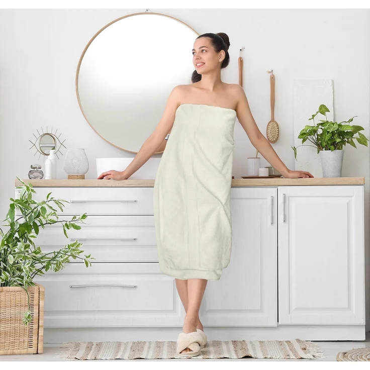 Utopia Towels,Luxuriöses Jumbo-Badetuch,100% ringgesponnene Baumwolle, extra großes Badetuch – superweiches Hotel-Qualitätshandtuch (89x178 cm, 2er-Pack) (Elfenbein) – Bild 7