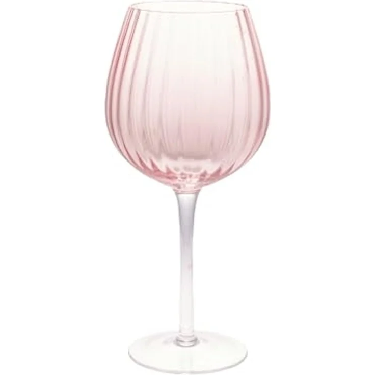 Greengate Weinglas Alice Weinglas pale pink 23cm, Glas – Bild 1
