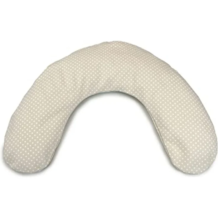 Theraline Frühchenkissen 100 x 15 inkl. Bezug Punkte beige Mikroperlen – Bild 1