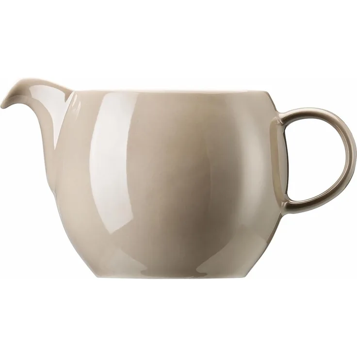 Milchkännchen 6 P. Sunny Day Greige Thomas Porzellan Milch und Zucker - Mikrowelle geeignet, Spülmaschinenfest