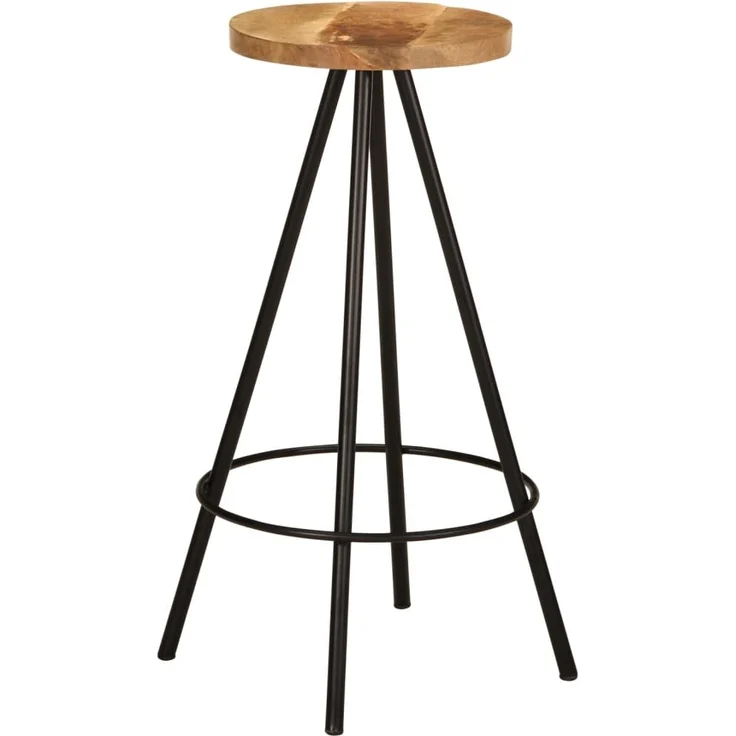 vidaXL 7-tlg. Bar-Set Massivholz Mango 4009370 – Bild 7
