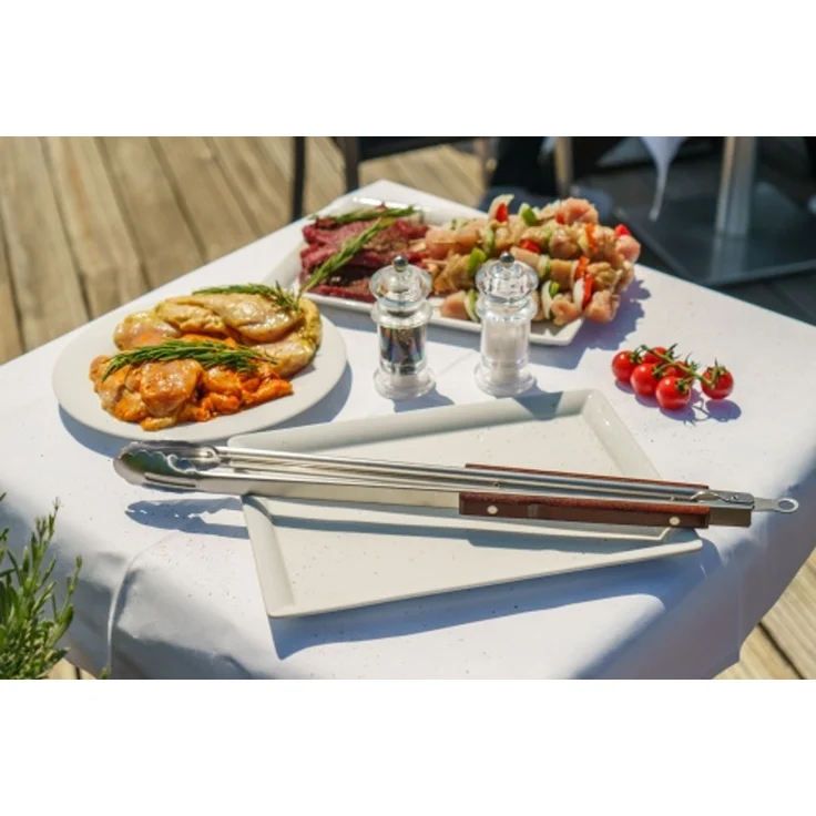 Pott & Flamme XXL Grillzange mit einem Karabiner-Haken 56 cm – Bild 10