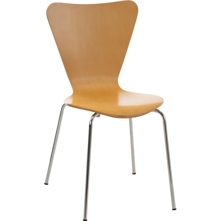 CLP Besucherstuhl Calisto stapelbar,natura