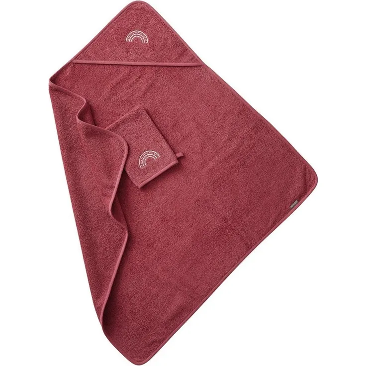 vertbaudet Kapuzenhandtuch Baby Kapuzenbadetuch & Waschhandschuh