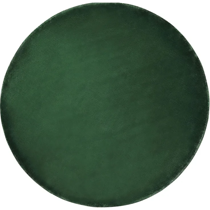 Teppich dunkelgrün ø 140 cm Kurzflor GESI II