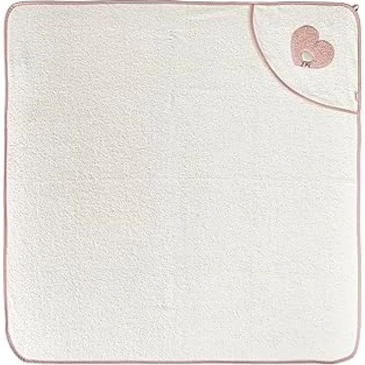 Sterntaler Kapuzen Badetuch 100x100 cm Esel Emmi Girl Herz flora rose – Bild 3