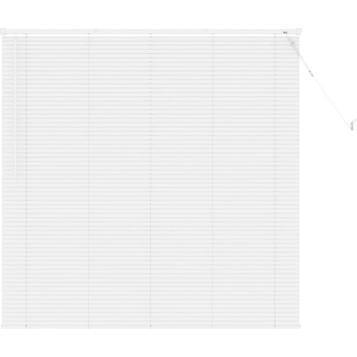 vidaXL Venezianische Jalousie Weiß 150 x 140 cm 25 mm PVC 42003716 – Bild 2