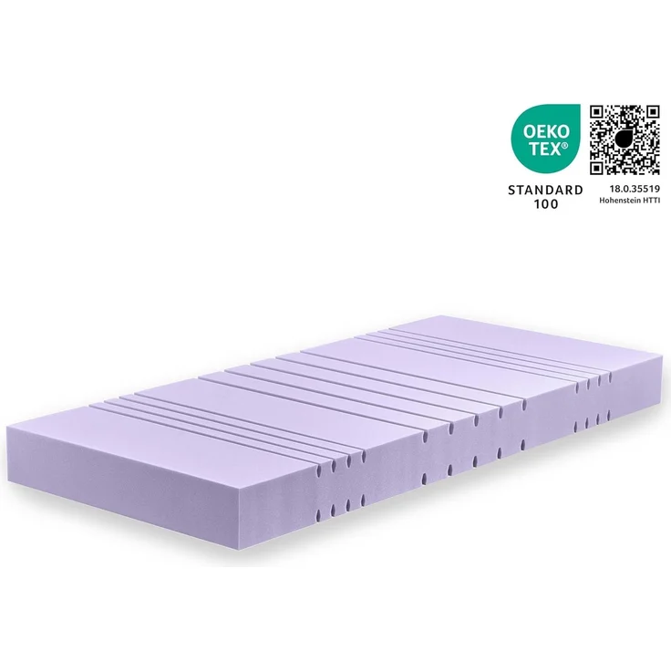 Betten-ABC KSP-1500 Deluxe -Kaltschaummatratze mit komfortablen 7 Zonen und Klimafaserbezug, Größe: 90x200, Härtegrad: H2 – Bild 4