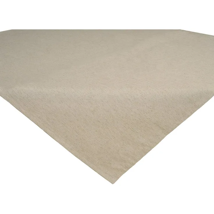 beties Mitteldecke Wunschton (1-tlg, 1 Stück Mitteldecke), Mitteldecke ca. 80x80 cm, unifarben, einfarbig melange-beige