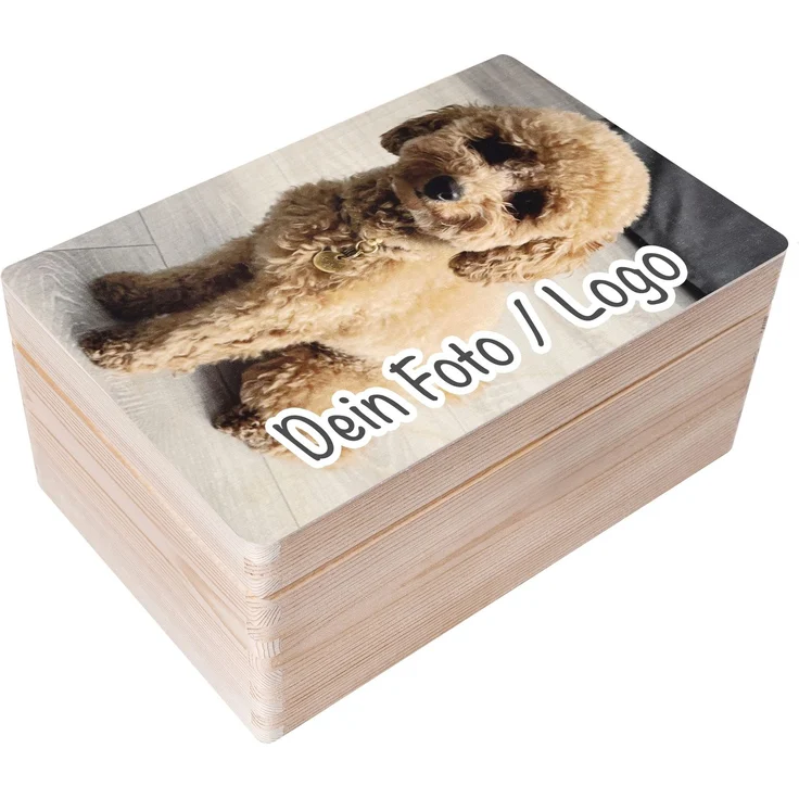 Creative Deco Personalisierte Geschenke Fotogeschenke Holzkiste | dein Foto