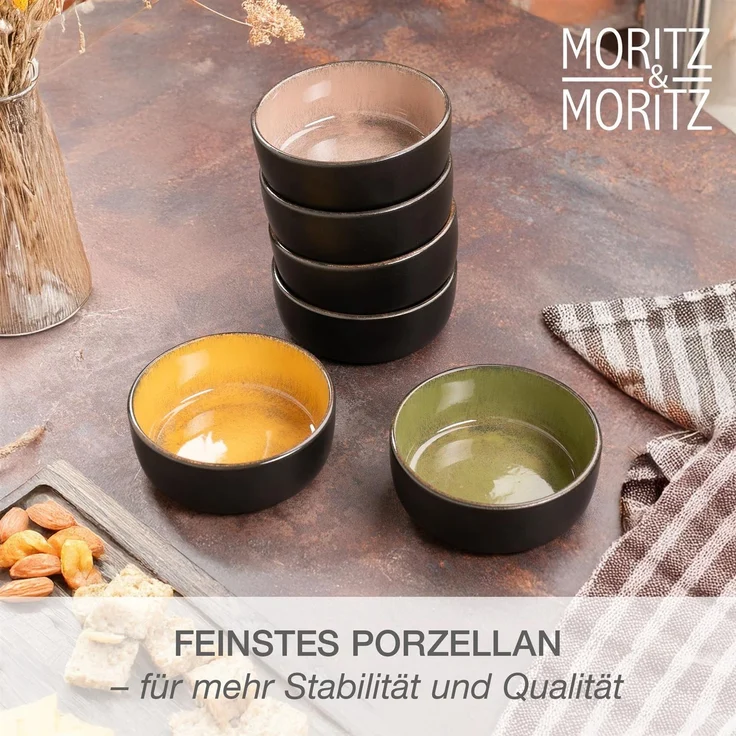 Moritz & Moritz VIDA Müslibowl 6 tlg. Vintage – Bild 3