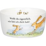 KÖNITZ Müslischale Weißt du eigentlich, wie lieb ich dich hab? 380 ml aus Porzellan