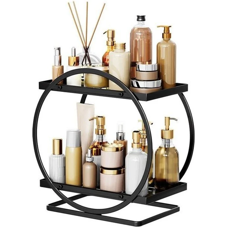 TUWENA Make-Up Organizer Makeup Organizer, 2 Stöckiger Kosmetik Aufbewahrungskorb – Bild 4