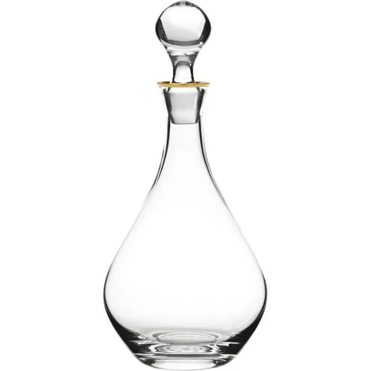 Weinkaraffe Dekanter Kristall Pure Gold (31 cm)