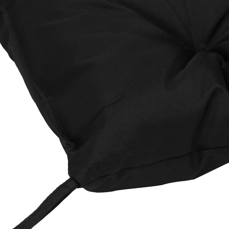Outsunny Bankauflage, Polyester, Schaumstoff, Schwarz, 98L x 100B x 8T cm – Bild 7