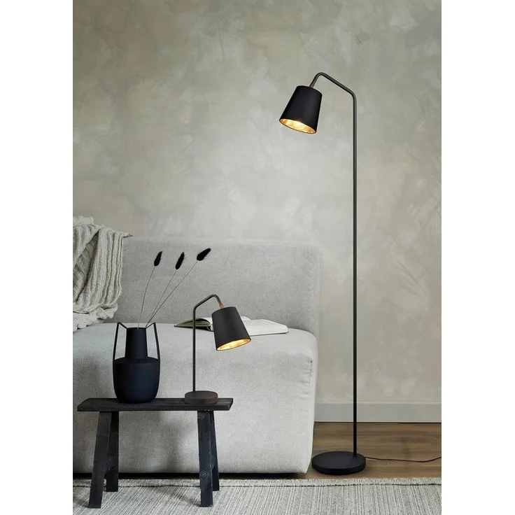 lightling Stehlampe Bärbel, ohne Leuchtmittel, Fußschalter, schwenkbar – Bild 3