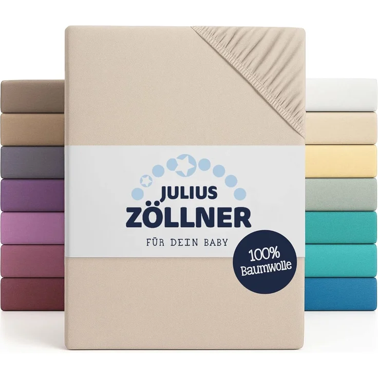 Julius Zöllner Spannbetttuch Jersey shell 70/140