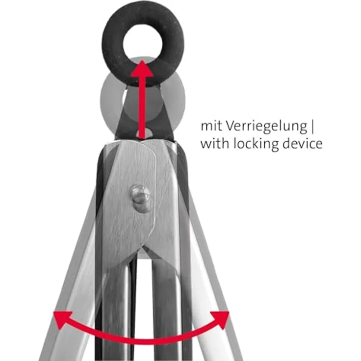 Westmark 'Classic Spezial' Grillzange, Edelstahl / Kunststoff silber / schwarz, 3,5 x 37,5 x 3,8 cm – Bild 3