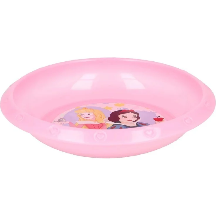 Disney Princess Plastikschale für Mädchen, rosafarben, widerstandsfähig gegen versehentliche Stöße und wiederverwendbar – Bild 2