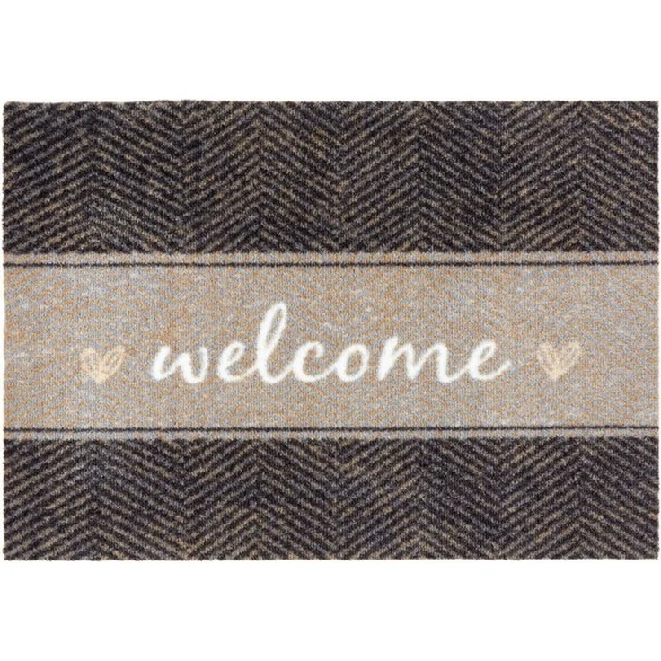 ASTRA Fußmatte Miabella 740, rechteckig, Höhe: 7 mm, Sauberlaufmatte, saugfähig, Schmutzfangmatte, waschbar, rutschfest – Bild 4