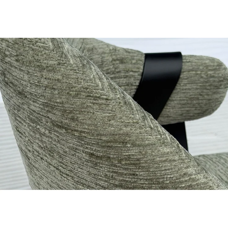 KAWOLA Esszimmerstuhl ARELLA Stoff grün 83 x 63 x 63 cm – Bild 9