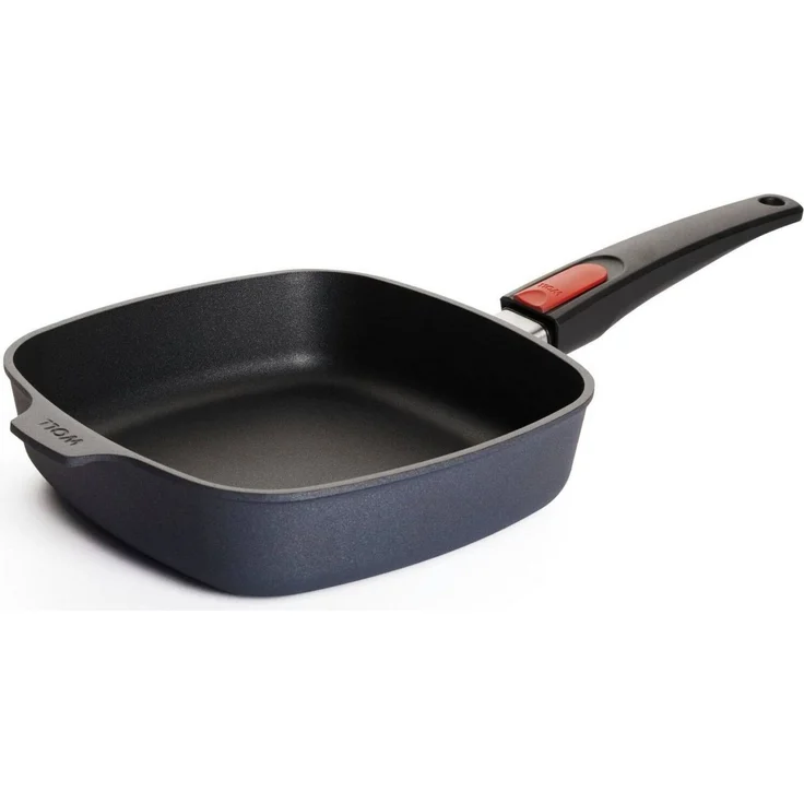Woll 'Diamond Lite' Gusspfanne, Schwarz, 22x22 cm, Induktionsgeeignet – Bild 1