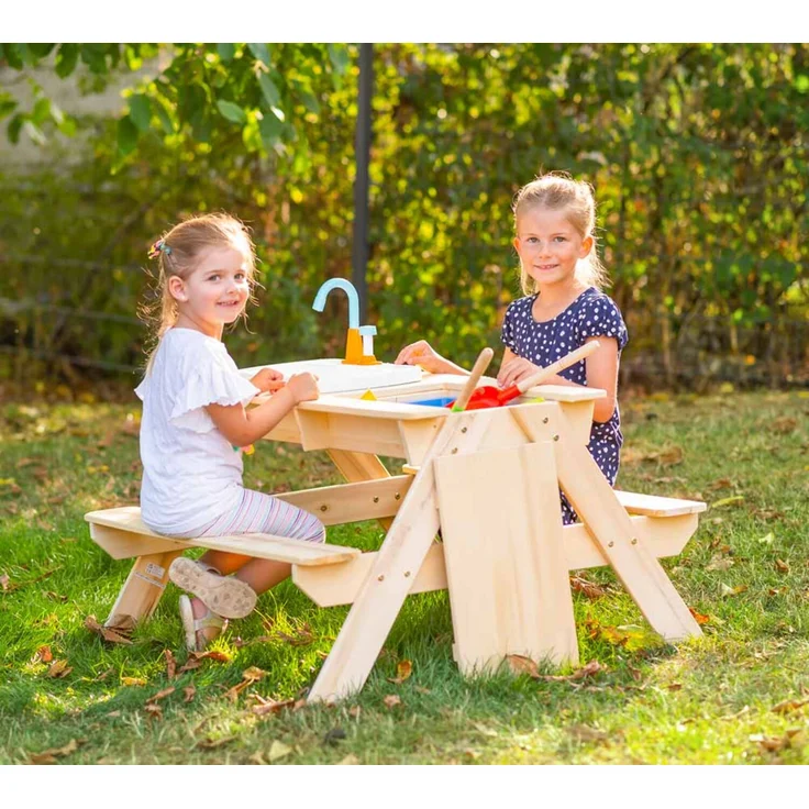 TP Toys Holz Spieltisch & Matschtisch Nashorn – Bild 3