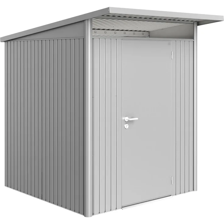 Biohort Gerätehaus AvantGarde, A1: 180 x 220 x 218 (b x t x h) cm, silber-metallic