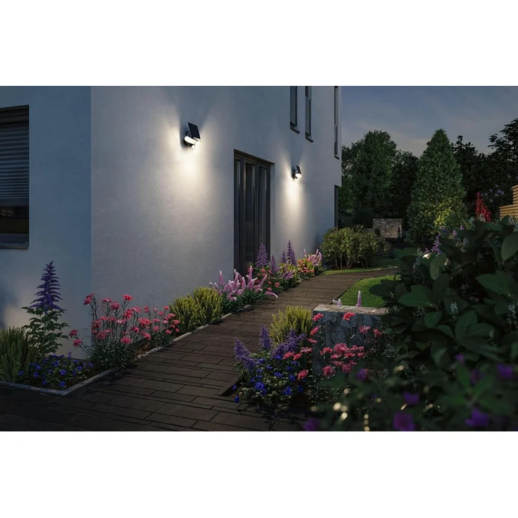 Paulmann 94610 Solar LED Wandfluter Sonlig 2-flammig IP65 3000K Bewegungsmelder – Bild 11
