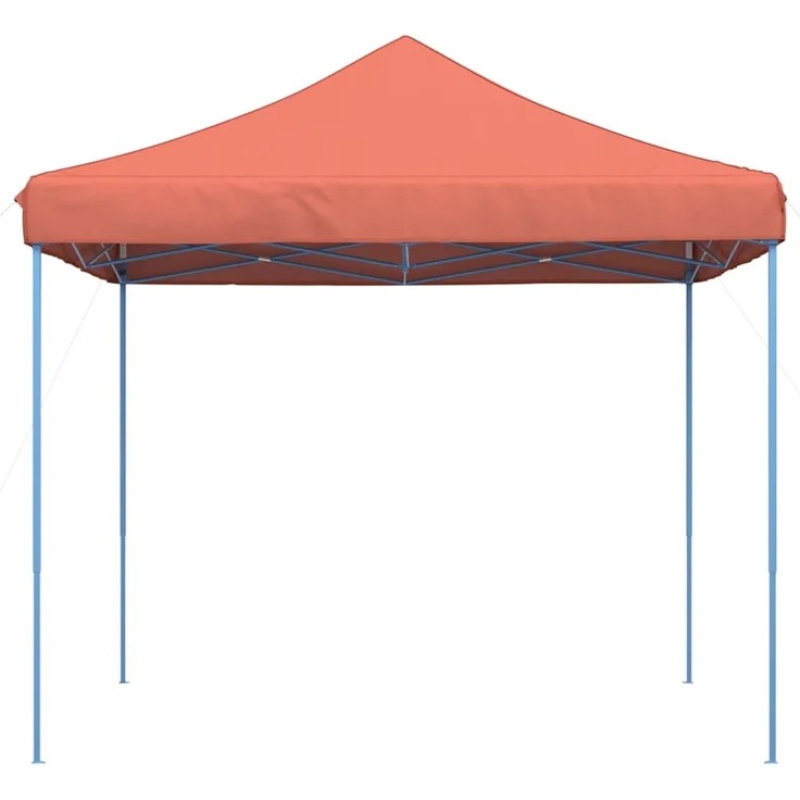 Partyzelt Faltbar, Gartenzelt Pop-Up Terrakottarot 292x292x315 cm – Bild 4