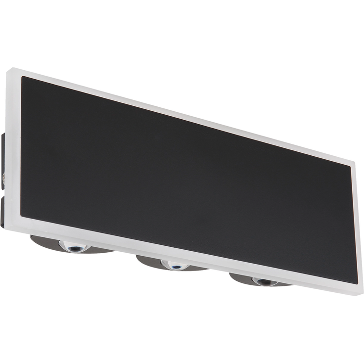 SAIDY Wandleuchte, 1-flg. 12 W, 850lm, 3000K, 230V Metall in Mattschwarz, Inkl. LED – Bild 3