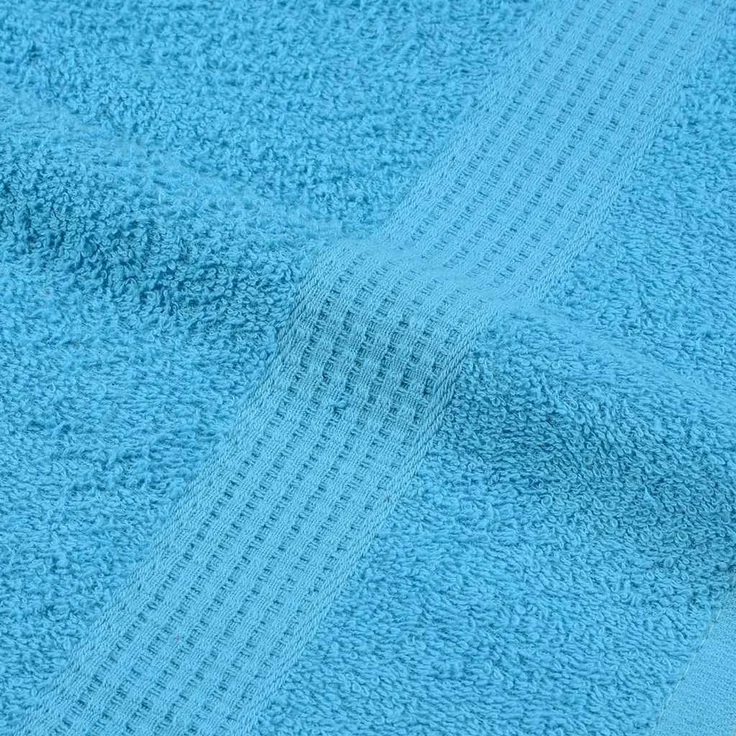 vidaXL Waschtücher FROGN 2 Stk. Türkis 30x30 cm 360 g/m² 136968 – Bild 7