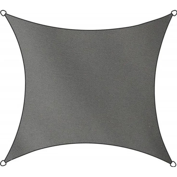 Livinoutdoor Livin'outdoor Sonnensegel Como Polyester 5x5 m grau