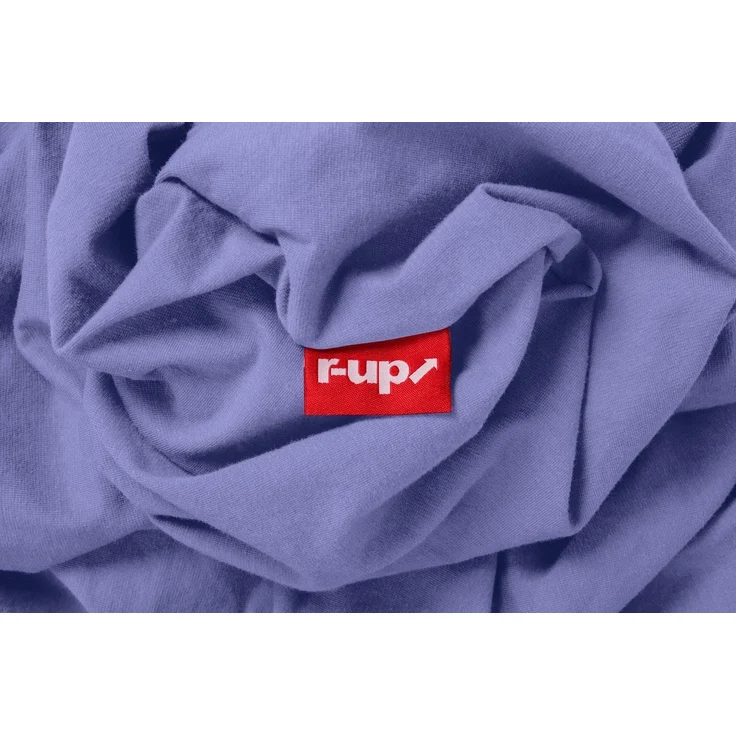 r-up Spannbettlaken Passt 90x200 bis 200x220cm erhältlich! 130 g/m², Baumwolle, Gummizug: fest eingenähtes dauerelastisches Rundumgummi, (1 Stück), (90x200-100x200, 15-35cm Matratzenhöhe, lila) – Bild 3