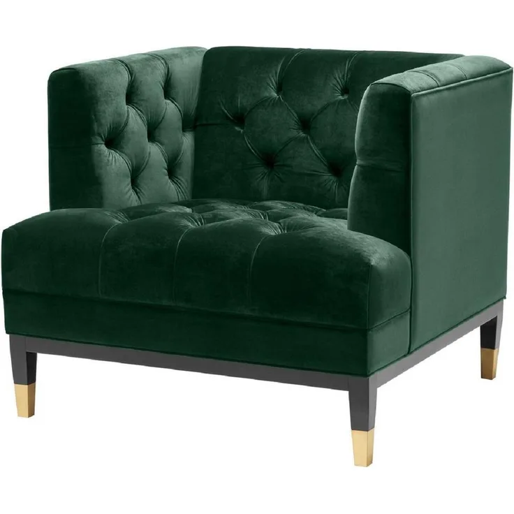 EICHHOLTZ Sessel Castelle Roche dark green