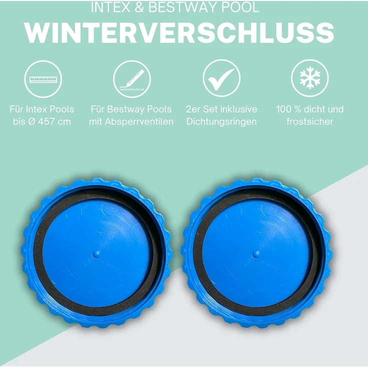 Winterverschluss-Set für Intex- und Bestway Pools – Bild 2