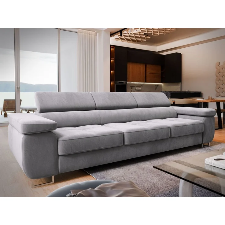 Masseno Sofa MOSINE mit Schlaffunktion, Schlafsofa, Wohnzimmersofa, Couch, Soffa – Bild 5