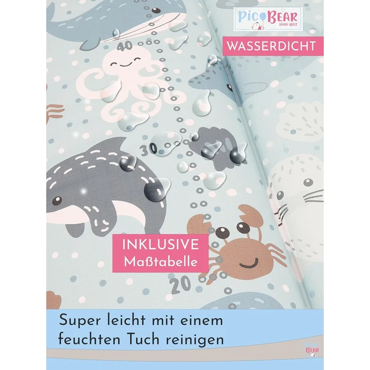 pic Bear Keilwickelauflage 50 x 70 cm Sealife : Sealife – Bild 3
